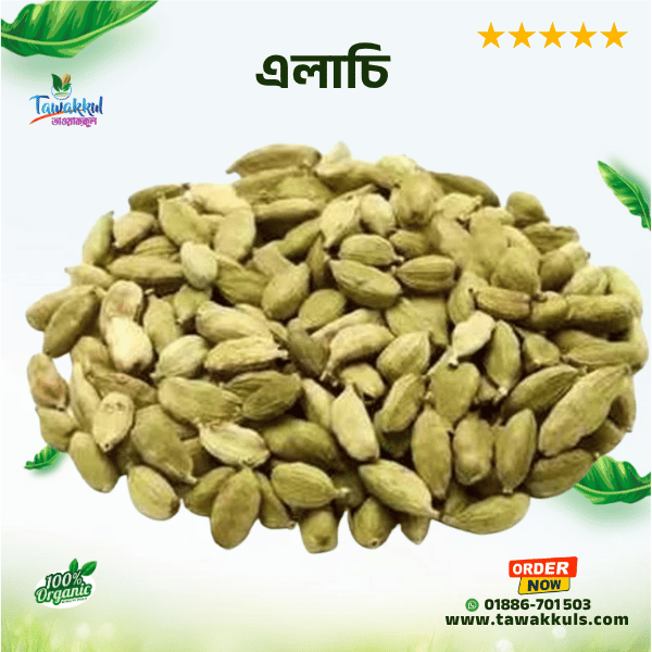 Cardamom (Medium)  - এলাচি (মিডিয়াম) ২৫ গ্রাম